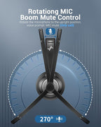 Wireless Headset with AI Noise Cancelling Microphone Bluetooth Headset - Image 5