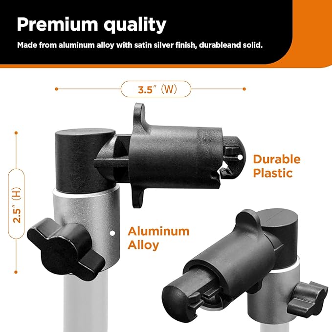 2 Pack Reflector Holder Clips, Backdrop Clamp, Photography Studio Reflector - Image 3
