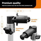 3 Pack Reflector Holder Backdrop Clamp, Sturdy Aluminum Alloy Photography - Image 3
