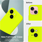 FireNova Designed for iPhone 15 Plus Case, Silicone Case with, Soft - Image 3