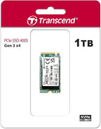Transcend 1TB MTE400S M.2 2242 PCIe Gen3x4 SSD, Compatible - Image 2