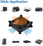Quiet 140mm USB Fan, 5V USB Portable Cooling Fan - Image 7