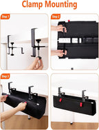 No Drill Under Desk Cable Management Tray - Image 4
