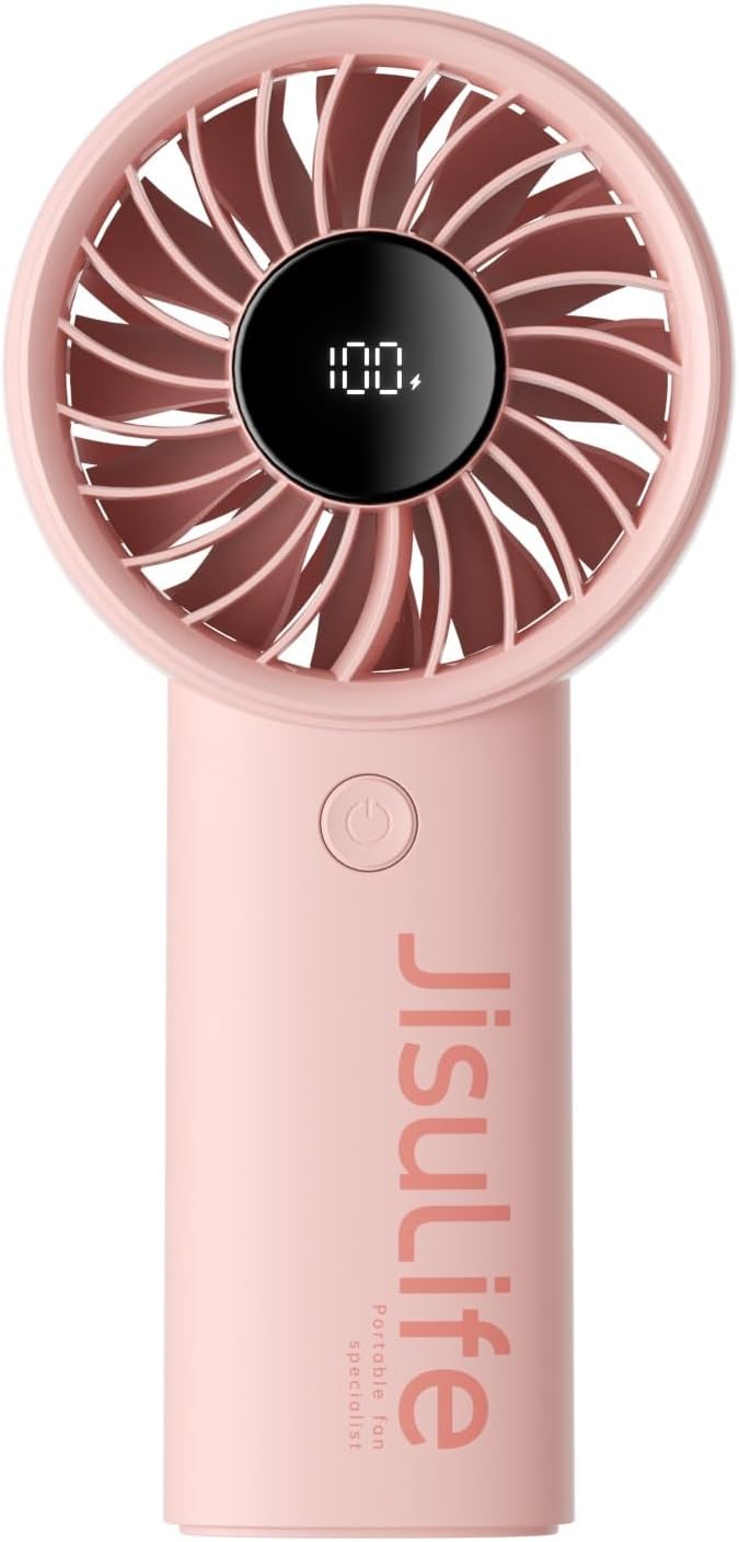 JISULIFE Handheld Portable Fan by LivechillStaycool