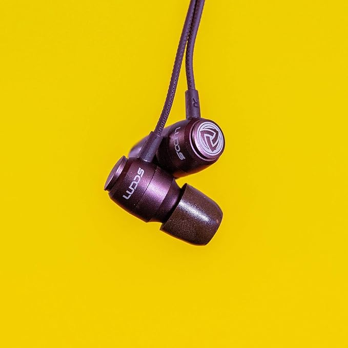 LUDOS Clamor Wired Earbuds in-Ear Headphones, 5 Years Warranty, Earphones - Image 6