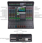 MD-10 10-Channel Professional Stage Mixer, 99 DSP Effects, Wireless Connection - Image 8