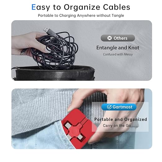 4 Pcs 3 in 1 Retractable Multi Chargers Cable - Image 5