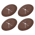 PATIKIL Desk Grommet 2-3/8", Deep Brown by PATIKIL