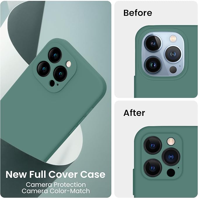 FireNova Designed for iPhone 13 Pro Case, Silicone Upgraded Phone Case with - Image 3