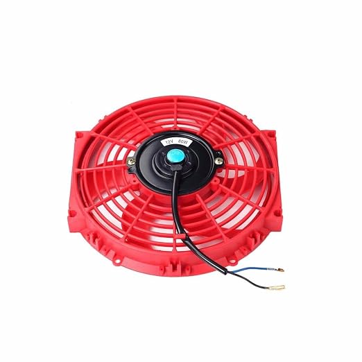 2PCS 10 inch Slim Fan Push Pull Electric Radiator Cooling 12V 80W Mount - Image 7