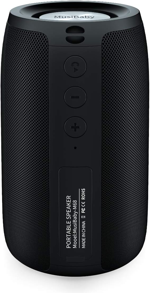Bluetooth Speaker, MusiBaby M68 Small Portable Speaker:Speaker by onthegomusicbaby