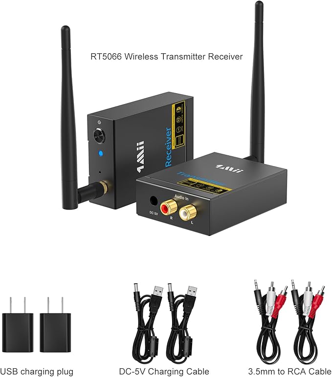 1Mii 2.4Ghz Wireless Audio Transmitter Receiver - Image 7