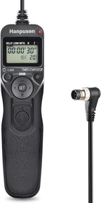 Camera Wired Timer Shutter Release, Camera Intervalometer Shutter Release Cords by AODELAN