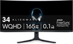 Alienware AW3423DWF Curved QD-OLED Gaming Monitor by Alienware