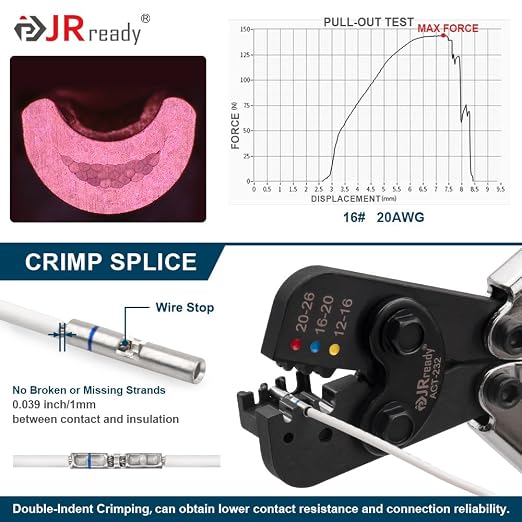 JRready M81824/1 Series Waterproof Heat-Shrinkable Splice Kit 100 Sets 20-16AWG - Image 4