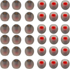 36 Pieces Small Earbud Tips Soft and Comfortable Ear Bud Replacement Pieces by CYADCI