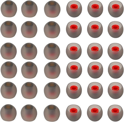 36 Pieces Small Earbud Tips Soft and Comfortable Ear Bud Replacement Pieces by CYADCI