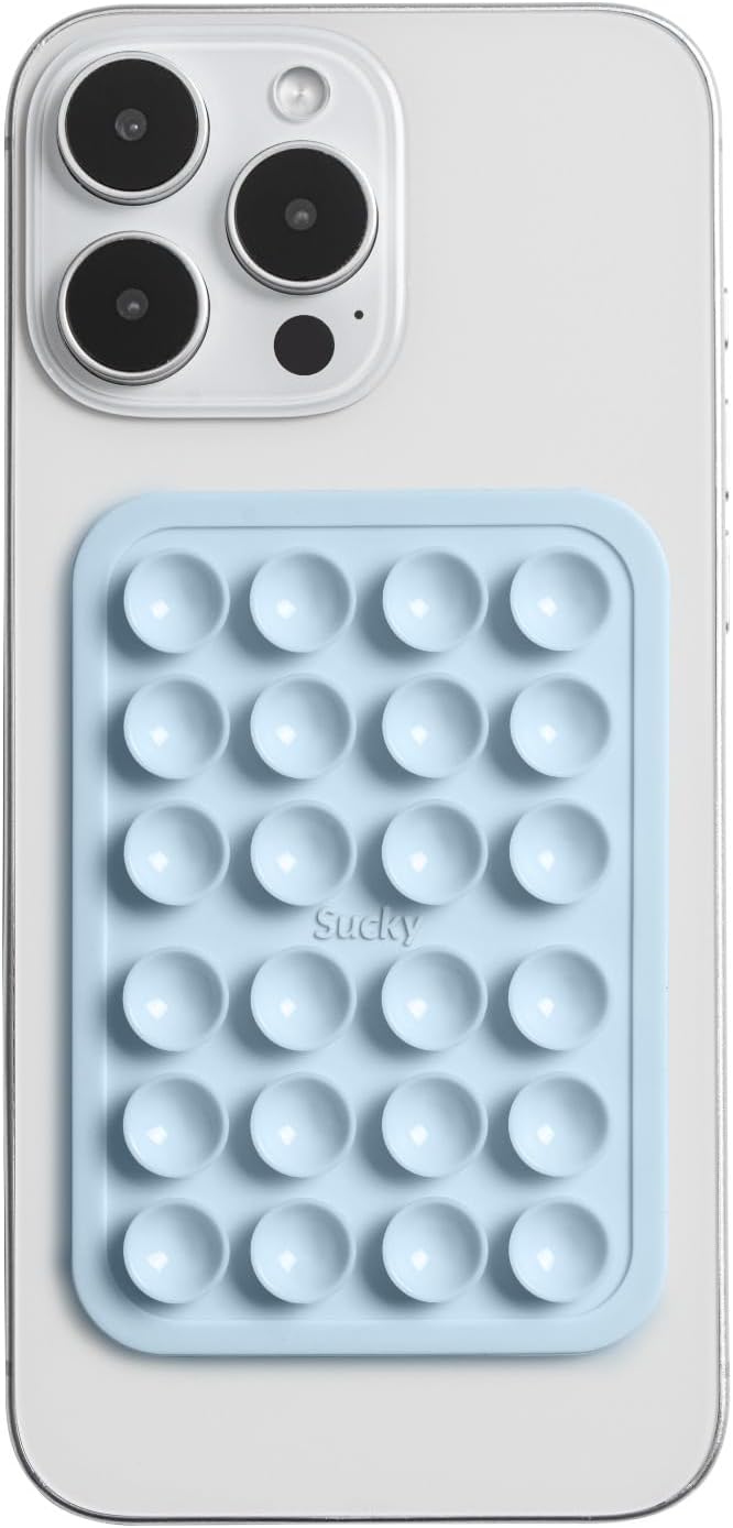 SUCKY Silicone Suction Phone Case Adhesive Octo Cup Buddy Mount by Sucky