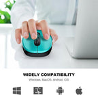 WisFox 2.4G Wireless Mouse for Laptop, Ergonomic Computer Mouse - Image 6