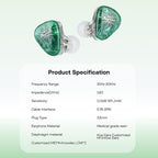 Linsoul Kiwi Ears Orchestra Lite Performance Custom 8BA in-Ear Monitor IEM - Image 5