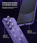 Magnetic for Samsung Galaxy S24 FE Case Slim Soft Silicone Bumper Shockproof - Image 4