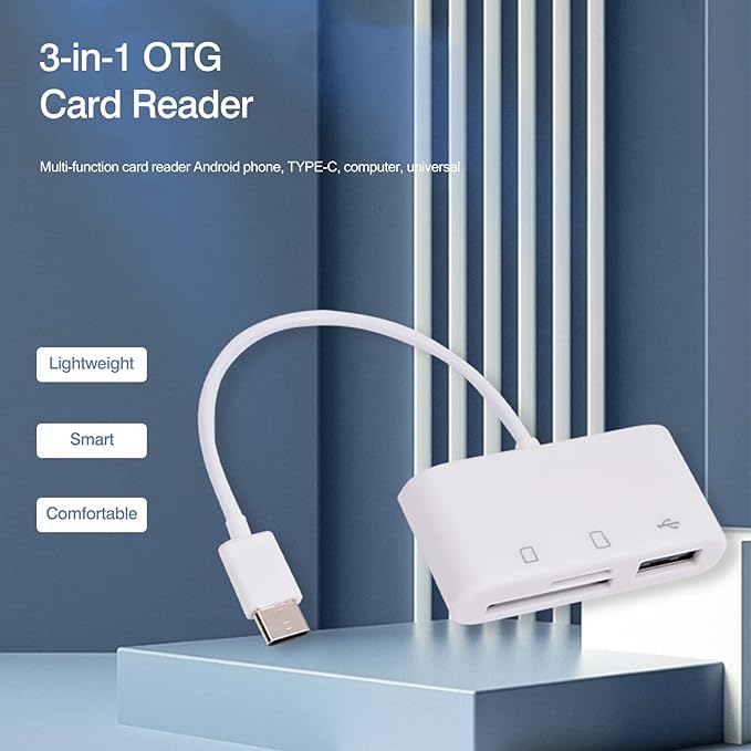 SD Card Reader for Android, Micro SD Card to USB Adapter, USB C SD Card Reader - Image 3