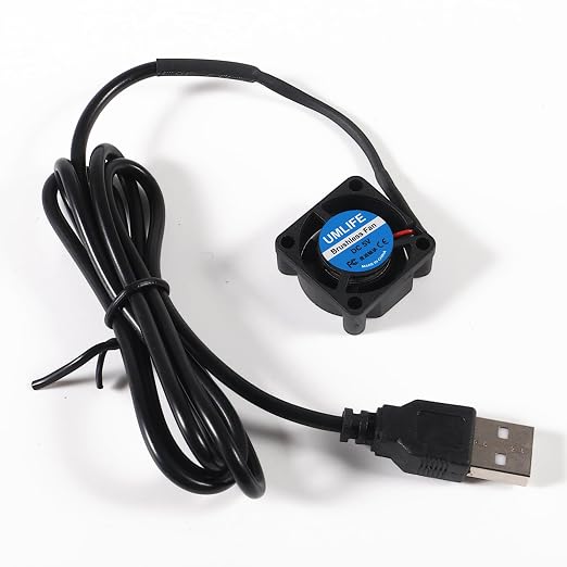 UMLIFE 4pcs USB 5V DC Fan 2510 Small 2 pin Cooling Cooler Computer 25mm X 10mm - Image 5