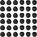 36 Pieces Medium Earbud Tips Soft and Comfortable Ear Bud Replacement Pieces by CYADCI