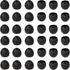 36 Pieces Medium Earbud Tips Soft and Comfortable Ear Bud Replacement Pieces by CYADCI