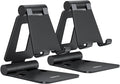 Nulaxy 2 Pack Dual Folding Cell Phone Stand, Fully Adjustable Foldable Desktop by Nulaxy