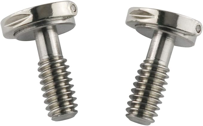 E-outstanding D Ring Hinged Screw 2PCS 1/4-20 Thread D-Ring Stainless Steel by E-outstanding