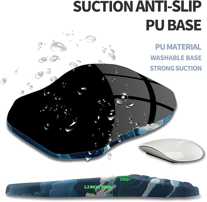Ergonomic Raised Mouse Pad Wrist Support - Image 6