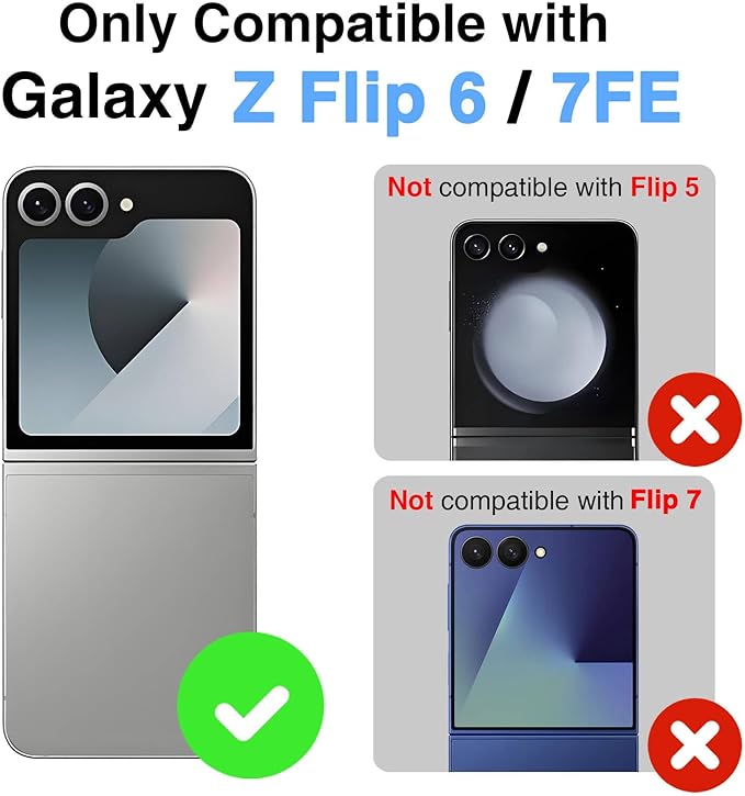 STORMTAL for Samsung Galaxy Z Flip 6 Case/Z Flip 7 FE Case, Hinge Protection - Image 2