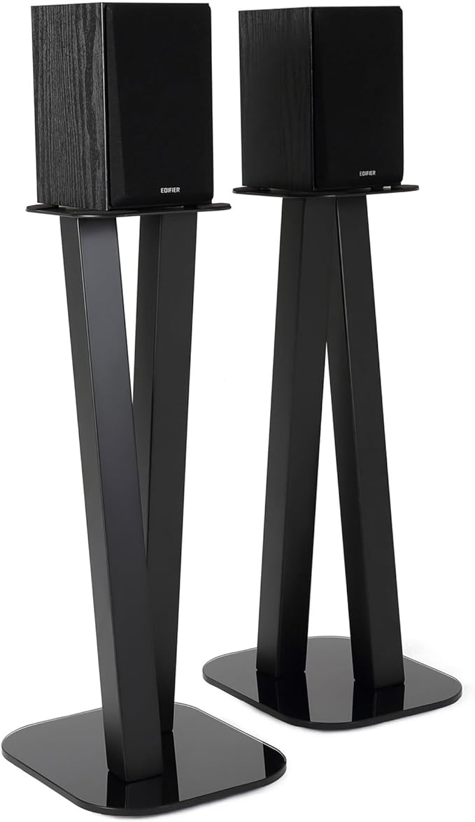 EXIMUS One Pair Fixed Height Universal Speaker Floor Stands by EXIMUSSYSTEMS