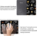 Hokafenle Mouse Pad, Cute Dog Paw Mouse Pad Design, Mouse Mat Square Waterproof - Image 3