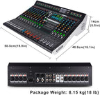 MD-14 14-Channel Professional Audio Mixer, 99 DSP Effects, LED Display - Image 9