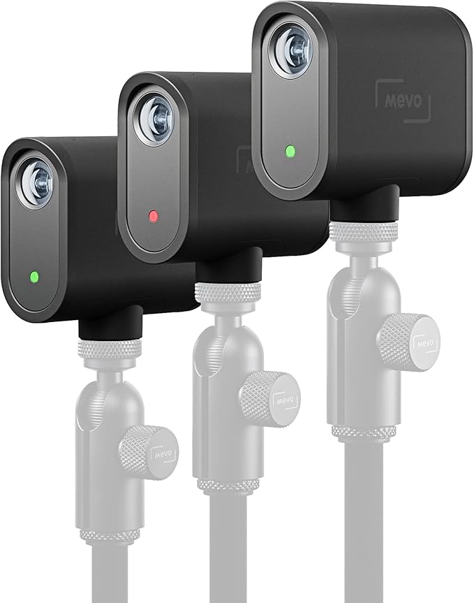 Logitech for Creators Mevo Start 3-Pack Wireless Live Streaming Cameras by LogitechforCreators