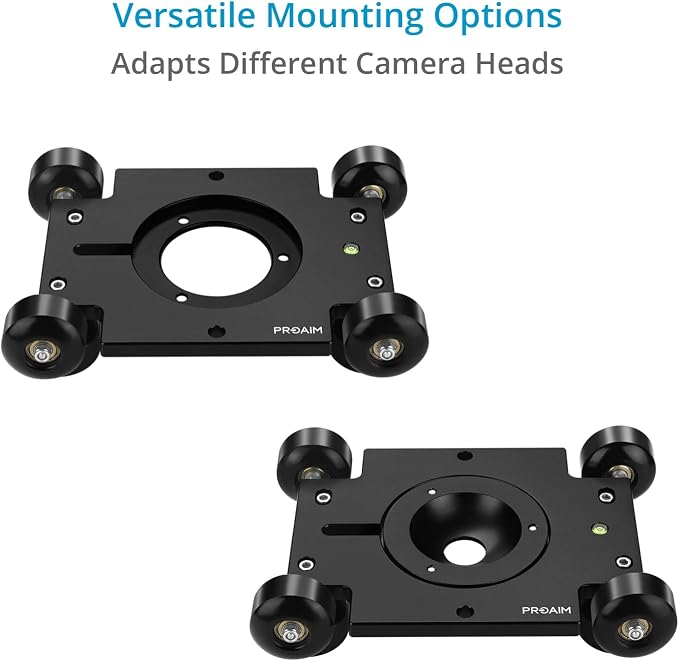 PROAIM Polaris Mini Portable Video Camera Dolly w Universal Track Ends | - Image 6