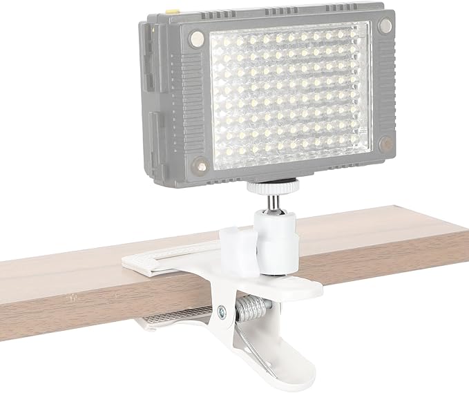 CAMVATE Spring Clip Clamp with Mini Ball Head Mount - Image 3