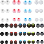 54Pcs Earbud Replacement Tips，Ear Bud Rubber Tips Silicone Earbud Tips Earbud by Unknown