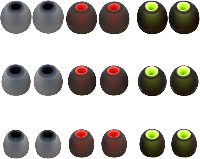 Silicone Replacement Earbud Tips Earbud Covers Ear Tips Fit by MMYQXI