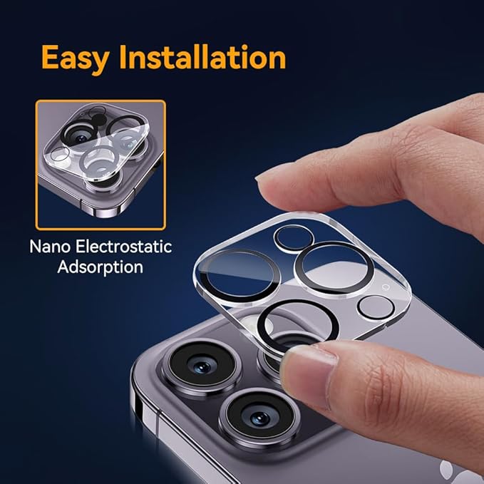 Camera Lens Protector for iPhone 13 Pro 6.1" & iPhone 13 Pro Max 6.7", 9H - Image 5