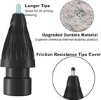 Upgraded Pencil Tips fits for Apple 2nd 1st Gen USB-C iPad Pro Pencil, No Wear - Image 3