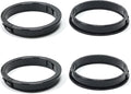 2-5/8" Black Snap-in Knockout Insulating Bushing Grommets, Plastic Cable Hole by EASYEAH