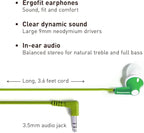 Panasonic ErgoFit Wired Earbuds, 3.5mm Jack In-Ear Headphones - Image 2