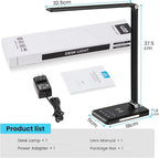 LED Desk Lamp with Night Light, Fast Wireless Charger, USB Charging Port - Image 8