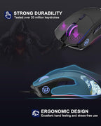 COSTOM Womier G705 USB Wired Gaming Mouse - Image 4
