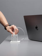 Pixel 100 USB C Charger 100W Laptop GaN Charger 4-Port Fast Charging - Image 7