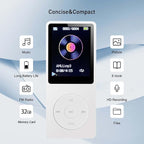 MP3 Player 32GB with Speaker Earphone Portable Mini White Music Player Support - Image 4