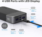 20000mAh Power Bank Portable Charger, 35W PD 3.0 QC 4.0 Fast Charging Phone - Image 6
